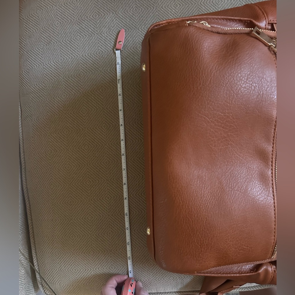 Brown Leather Backpack - image 7